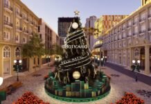 O Boticário celebra o Natal de Curitiba com Roda-Gigante e árvore decorada na Rua VX de Novembro
