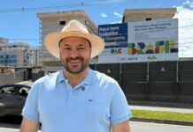 Deputado Geraldo Mendes comemora avanço das obras do novo hospital de São José dos Pinhais
