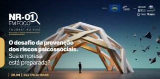 Evento “NR-01 em Foco” debate riscos psicossociais e prepara empresas para nova norma trabalhista
