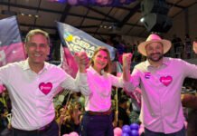 “O Litoral precisa de um representante na Alep”, destaca Geraldo Mendes em evento de pré-candidatura de Fabiana Parro