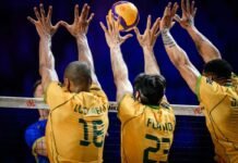 Brasil pega Itália atrás de reabilitação na Liga das Nações de vôlei