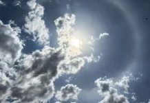 Beleza nos céus, halo solar não é sinal de chuva, diz especialista
