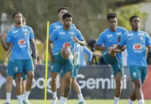 Seleção: Ancelotti comanda 1º treino com grupo completo na Austrália
