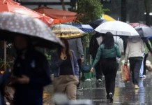 Frente fria avança para as regiões Centro-Oeste, Sudeste e o Paraná